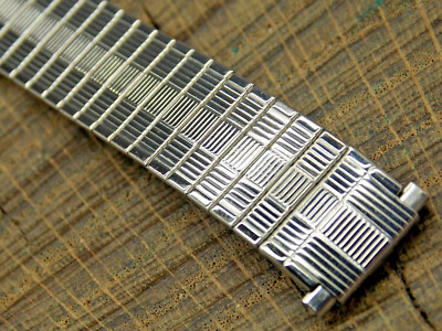 Speidel USA Watch Band Vintage Stainless Steel Expansion NOS Unused 11mm-14mm