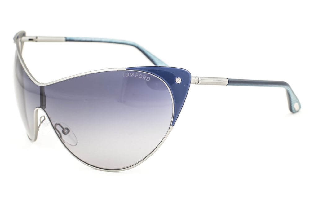 Tom Ford VANDA 364 89W Ruthenium Blue / Blue Gradient  display picture 2