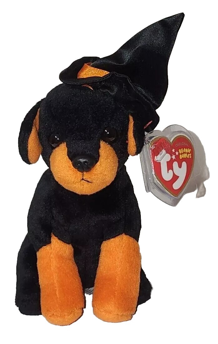 Ty Beanie Baby - ALACAZAM the Halloween Dog (7.5 Inch) NEW MWMTs