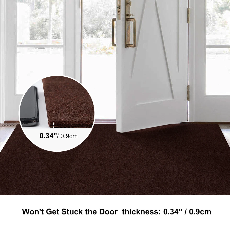 Runner Rug 2 x 8, 2 x 10 ft Hallway Non Slip Rubber Back Rugs for Kitchen Indoor - Image 3 of 4