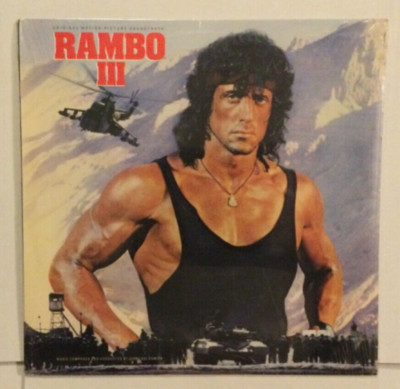 Sealed Rambo III Soundtrack 1988 Original 1ST Pressing Scotti Brothers Records