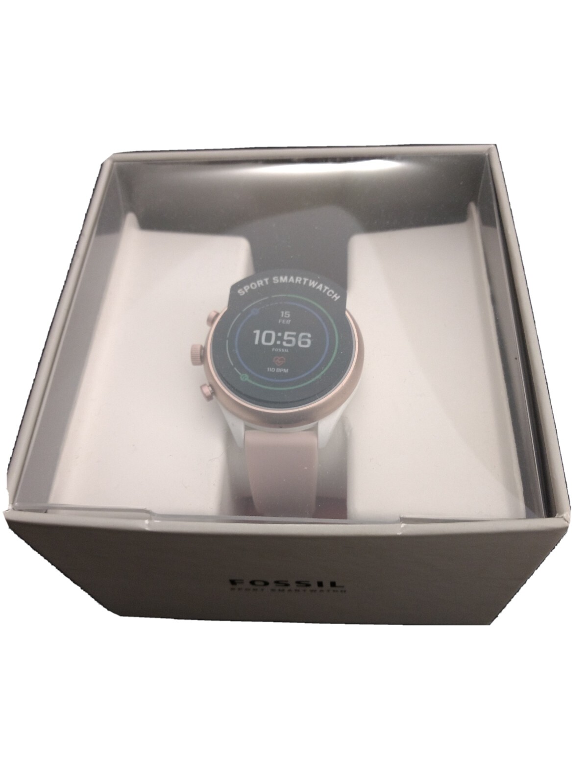 Fossil Sport 41mm Silicone Smartwatch 