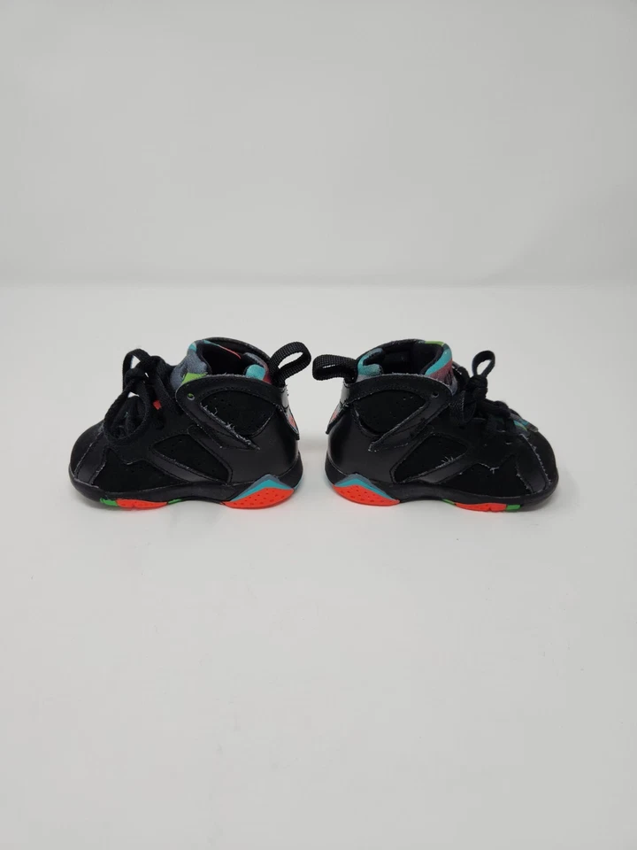 Nike Air Jordan 7 Retro Barcelona Noches Niño Pequeño Talla 4C Negro 304772-007  Foto 4 de 4