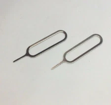 2 iPhone Huawei SAMSUNG Eject Sim Card Tray Open Pin Needle Key Tool New US Ship
