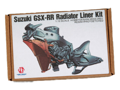 1:12 Hobby Design Suzuki GSX-RR Radiator Liner Kit HD03-0651