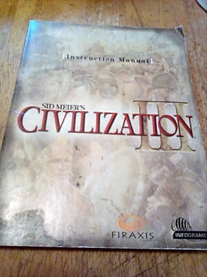 Sid Meier's Civilization III 3 Instruction Manual FIRAXIS
