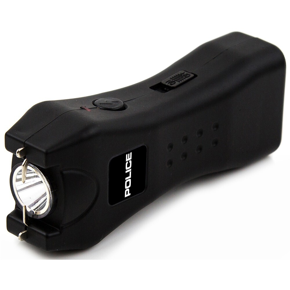 POLICE Stun Gun Burn Pepper Spray Combo Self Defense 618 Black 615317634932 eBay