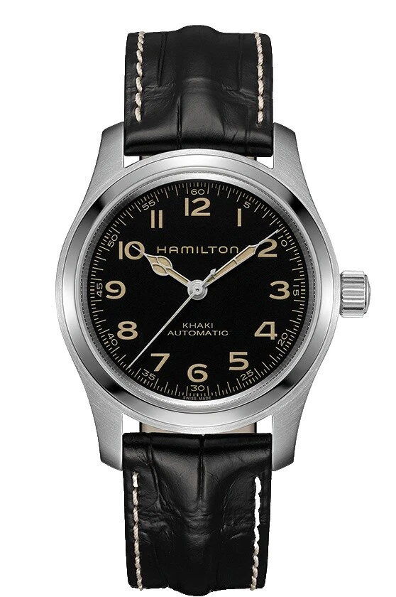 Hamilton Khaki Aviation Leather Band Wristwatches