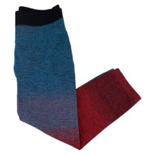 Athleta Red/Blue Athletic Capris Perfect for Dance and Workout