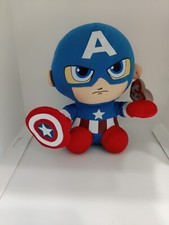 Ty Beanie Baby - CAPTAIN AMERICA Marvel 6" NEW Plush Stuffed Animal Toy