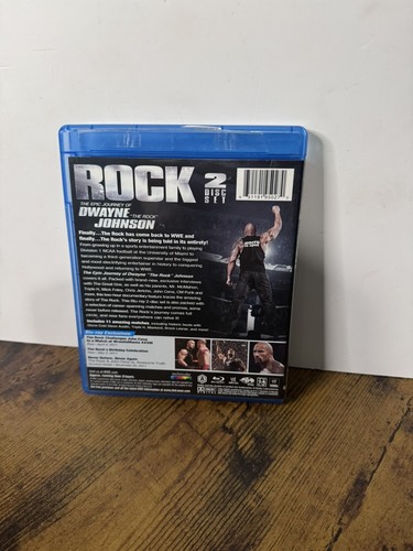 WWE: The Epic Journey of Dwayne "The Rock" Johnson (DVD, 2012, 3-Disc Set) - Foto 3 di 3