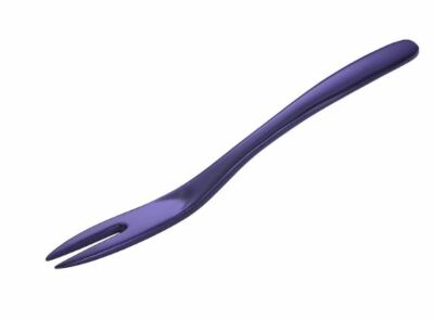 Gourmac Melamine 7.75'' Mini Fork, Violet (3560VT)