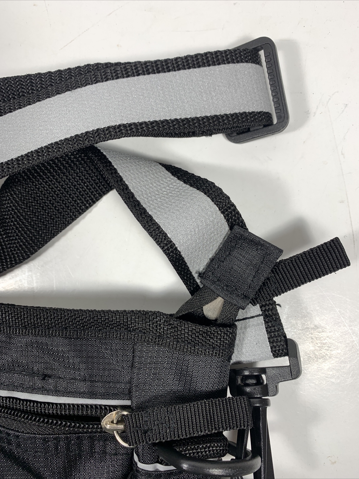 Mobile Dog Gear Reflective Dog Night or Day Travel Walking Bag Black