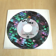 45 RPM~NM~SPLIT ENZ~IN THE WARS~ONE STEP AHEAD~LASER ETCHED VINYL