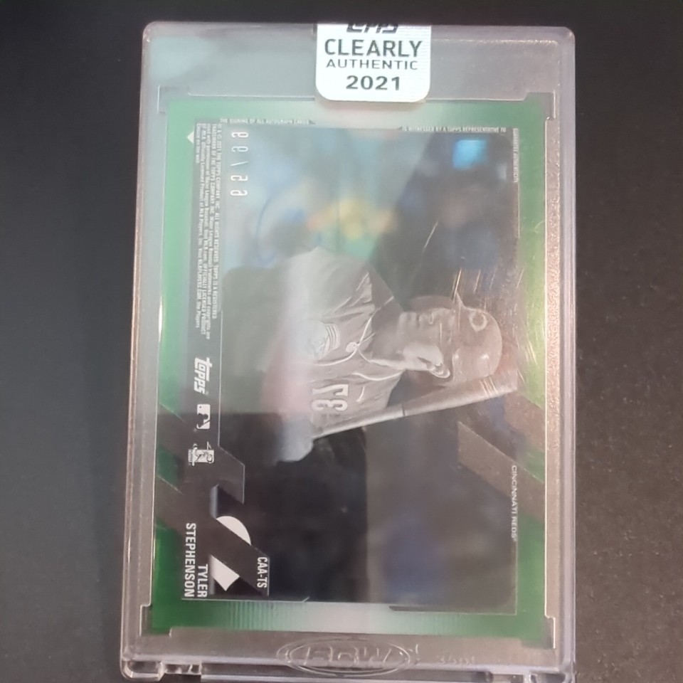 2021 Topps Clearly Authentic Autographs - Green #CAA-TS Tyler ...