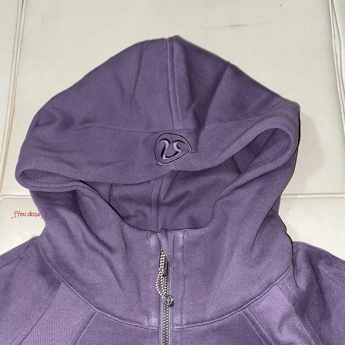Lululemon scuba 薄紫 フルジップ フード付きジャケット Lululemon Scuba Full-Zip Hoodie - Lilac Ether / Gold - lulu