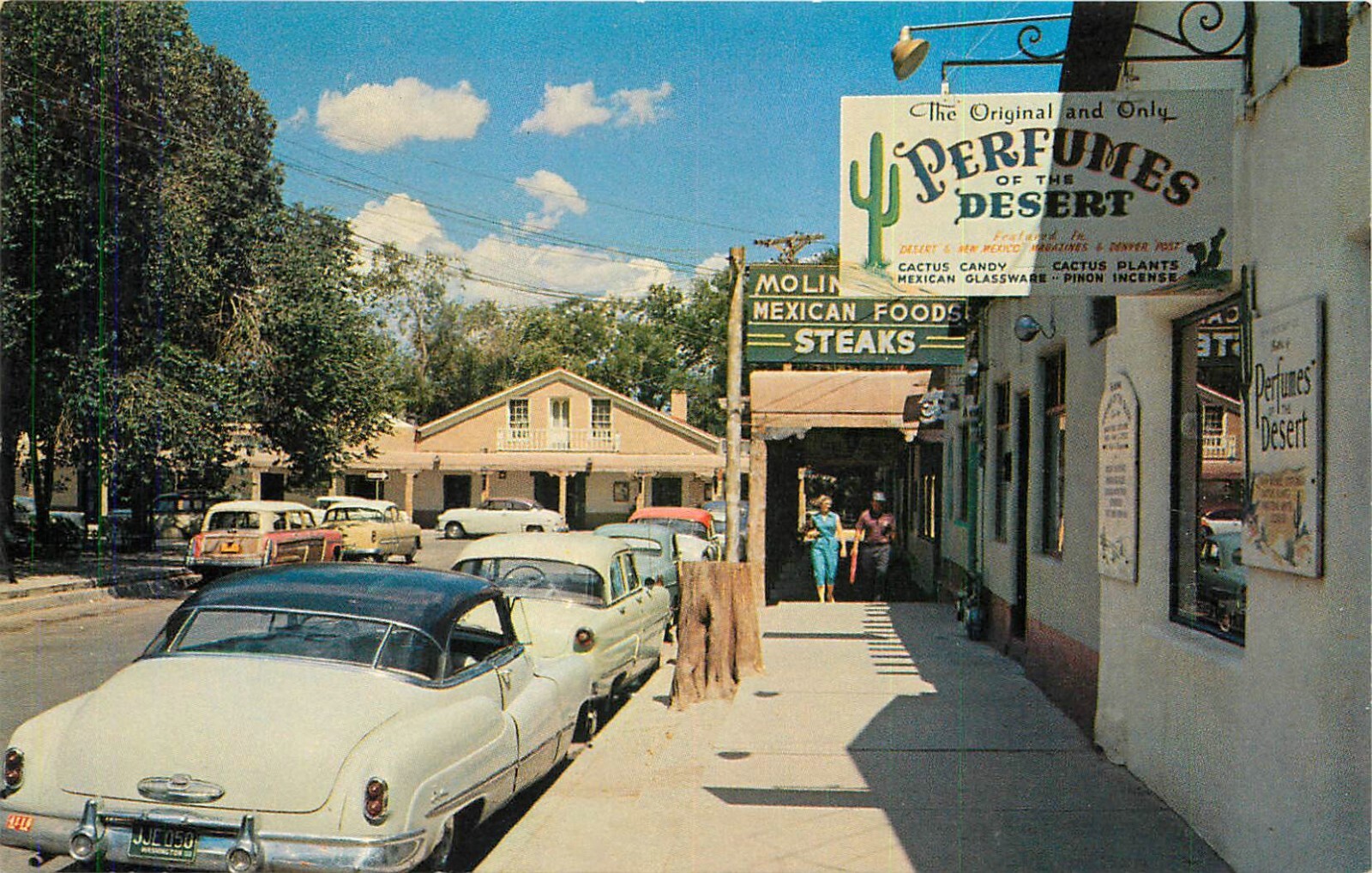 c1950s Perfumes Of The Desert Store, Albuquerque, New Mexico Postcard