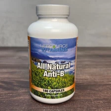 All Natural Anti-B - LifeSource Vitamins - Free Ship - Exp:08/27