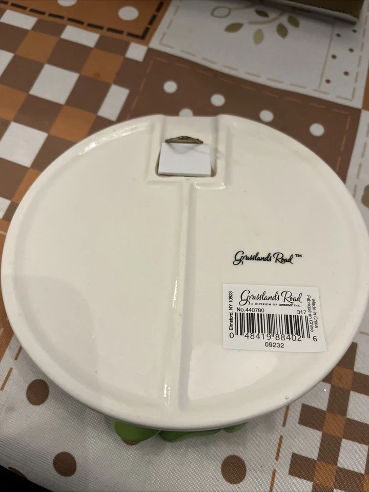 NUEVO Letrero de bienvenida de carretera para pastizales flor de amapola placa de cerámica decoración de pared CAJA Foto 3 de 4