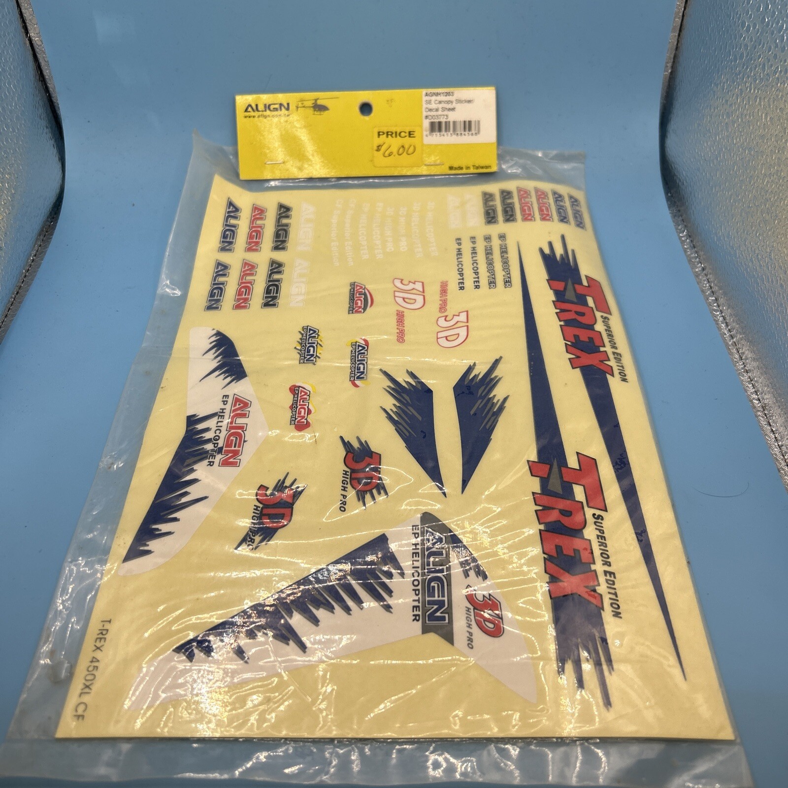 Align 1203 SE CANOPY STICKER DECAL SHEET B23 | eBay