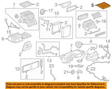 GM OEM 14-22 Spark EV Evaporator Heater Components-Filter 13503675