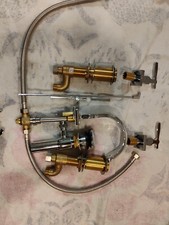 TOTO deck mount bath faucet W/ Valves TB6T Chrome NEW Out The Box