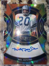 2025 Panini Select MEL RENFRO TIE-DYE PRIZM SIGNATURES AUTO /25 #SP-MRO Cowboys