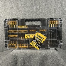 Nib Dewalt Flextorq 100 Piece Impact Ready Drill Driver Bit Tool Set Tough Case Nib Dewalt Flextorq 100 Piece Impact Ready Drill Driver Bit Tool Set Tough Case