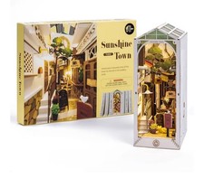 LED Book Nook Kit for Adults - Decorative Bookend Stand-3D Wooden Puzzle for ...