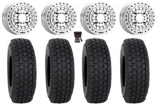 Metal FX Hitman Bdlk 15x6 Wheels Raw 33"RX600 Tires Polaris Sportsman / RZR /