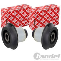 2X Febi Hinterachsbuchsen Lager Oben Unten Passend FüR CitroËN Saxo Peugeot 106