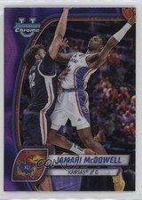 2024-25 Bowman U Chrome Purple Lava Refractor Jamari McDowell #81 1lt3