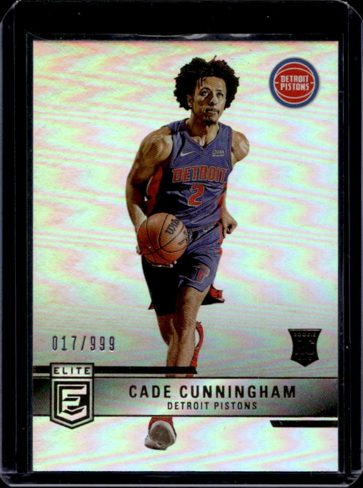 2021-22 Panini Donruss Elite Cade Cunningham Rookie RC #/999 Pistons