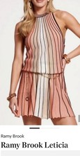 RAMY BROOK NWT LETICIA HALTER MINI DRESS NWT 