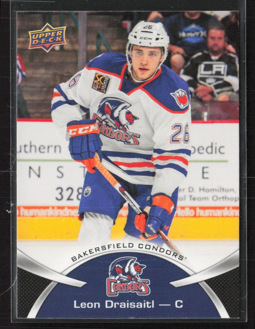 2015-16 Upper Dec AHL RC Hockey Leon Draisaitl #75 Oilers
