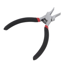 Image of Wide Flat Nose Pliers 5in Ni Iron Alloy Thin Flat Needle Nose Pliers Tool Hot