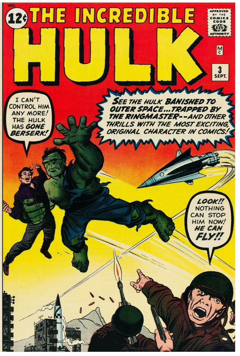 Facsimile reprint covers only to The Incredible Hulk #3 - (1962)