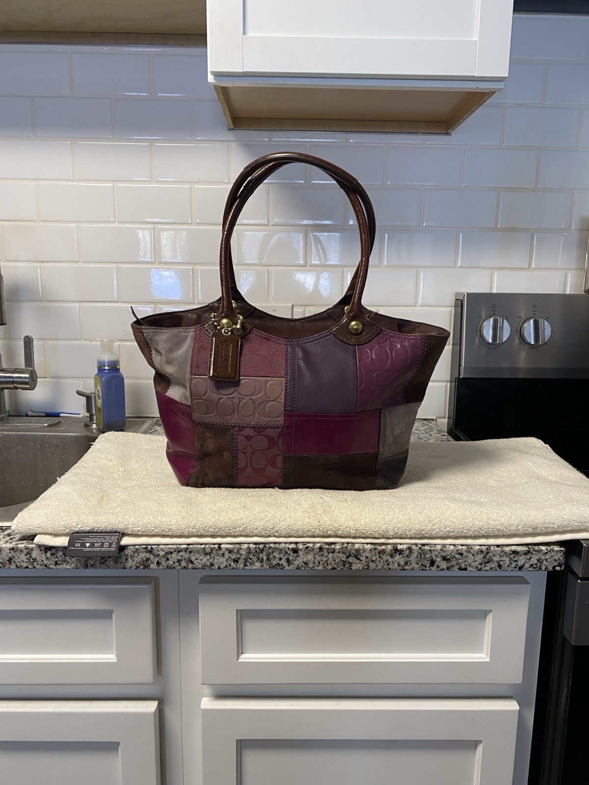 Coach Patchwork Tote Bag - image 1