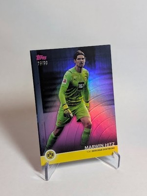 2021-22 Topps Borussia Dortmund Team Set Purple Foil /99 Marwin Hitz