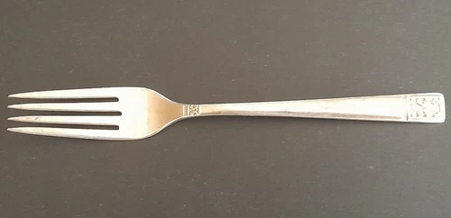 Laureate by Towle Sterling Silver Place Fork 7.5" - 1.83 Troy Ounces Pure Silver
