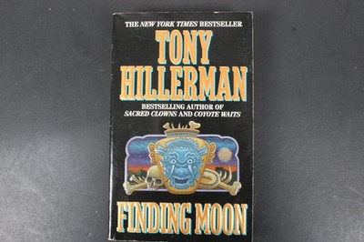 Finding Moon Tony Hillerman 1996 First Paperback Edition Harper Paperbacks PB