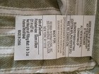 Lot Of Two Standard Size Pillow Shams Sage Green And Cream Stripe New — photo 2