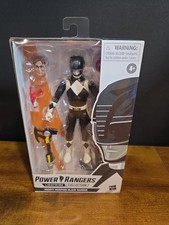 Power Rangers Lightning Collection Mighty Morphin MM Black Ranger Action Figure