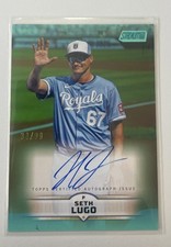 2025 Topps Stadium Club - Autograph Variation - Seth Lugo /99 turquoise 