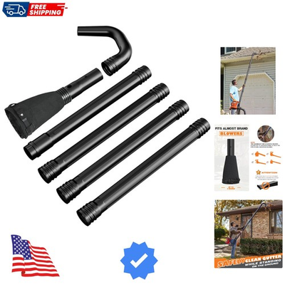 #ad Universal Leaf Blower Gutter Cleaning Attachment Gutter Cleaning Kit for Lea... $73.59