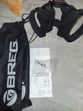 Breg Knee Brace xl, medium length black used