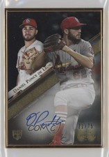 2019 Topps Gold Label Framed Black 21/75 Daniel Ponce de Leon #GLA-DP Auto 1o3