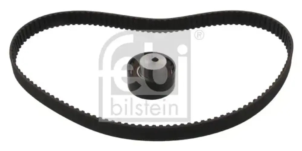 Timing belt kit with trapezoidal tooth profile 22377 FEBI BILSTEIN for ABARTH