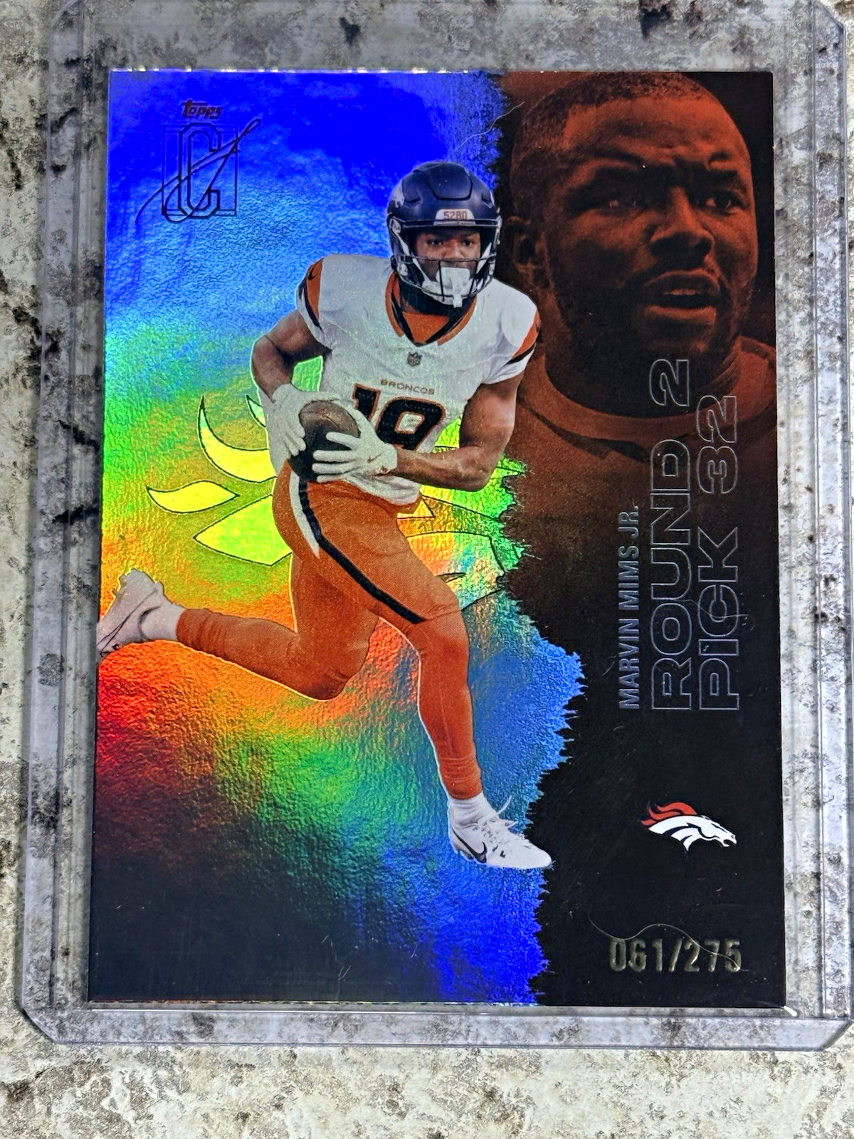 Topps 2025 Signature Class Marvin Mims Jr. RC #73 /275 Broncos