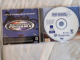 Sega Dreamcast Video Game Console Lot, Sonic Adventure, Jet Grind Radio, Grandia